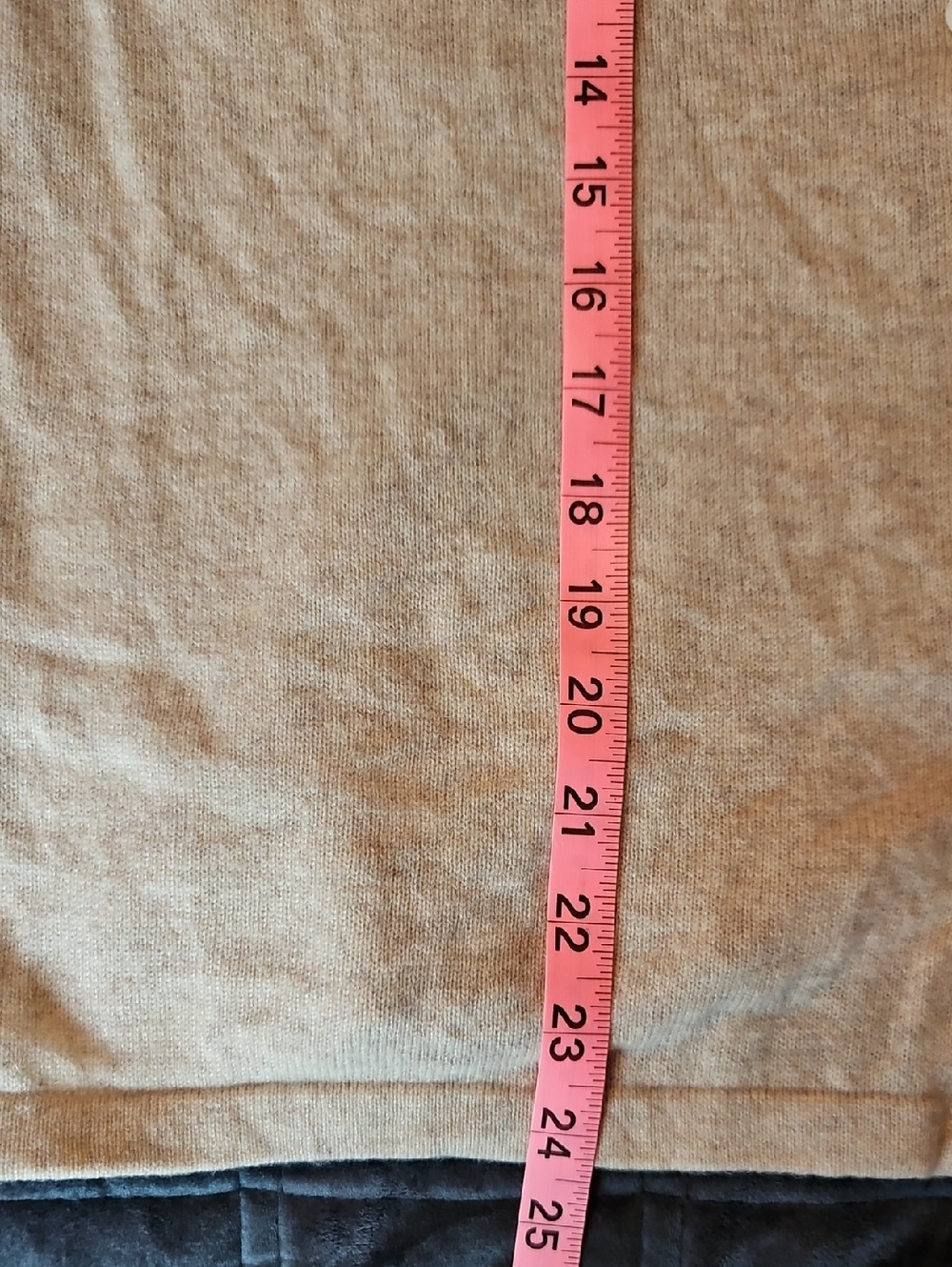 Orvis 100% Featherweight Cashmere Cardigan, Heathered Cream, S, Quiet Luxury - Picture 7 of 8